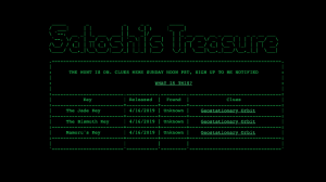 1 Milyon Dolar Ödüllü Satoshi’s Treasure Oyununda İlk İpuçları Çözüldü