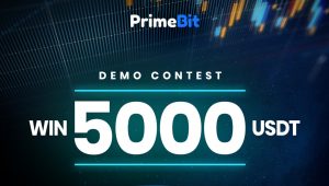 PrimeBit İle Demo Fonları İşlemleri Yaparak 5000 USDT Kazanın!