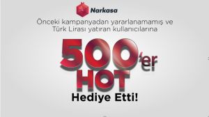 Narkasa.com İkinci Bir Kampanya İle Kullanıcılarına 500’er HOT Dağıttı!
