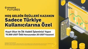 Binance Vadeli İşlemlerden Türkiye’ye Özel Etkinlik! Ödül: 70.000 UDT! 