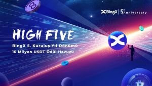 BingX 5. Yıldönümünü 10 Milyon USDT’lik Ödül İle Kutluyor!