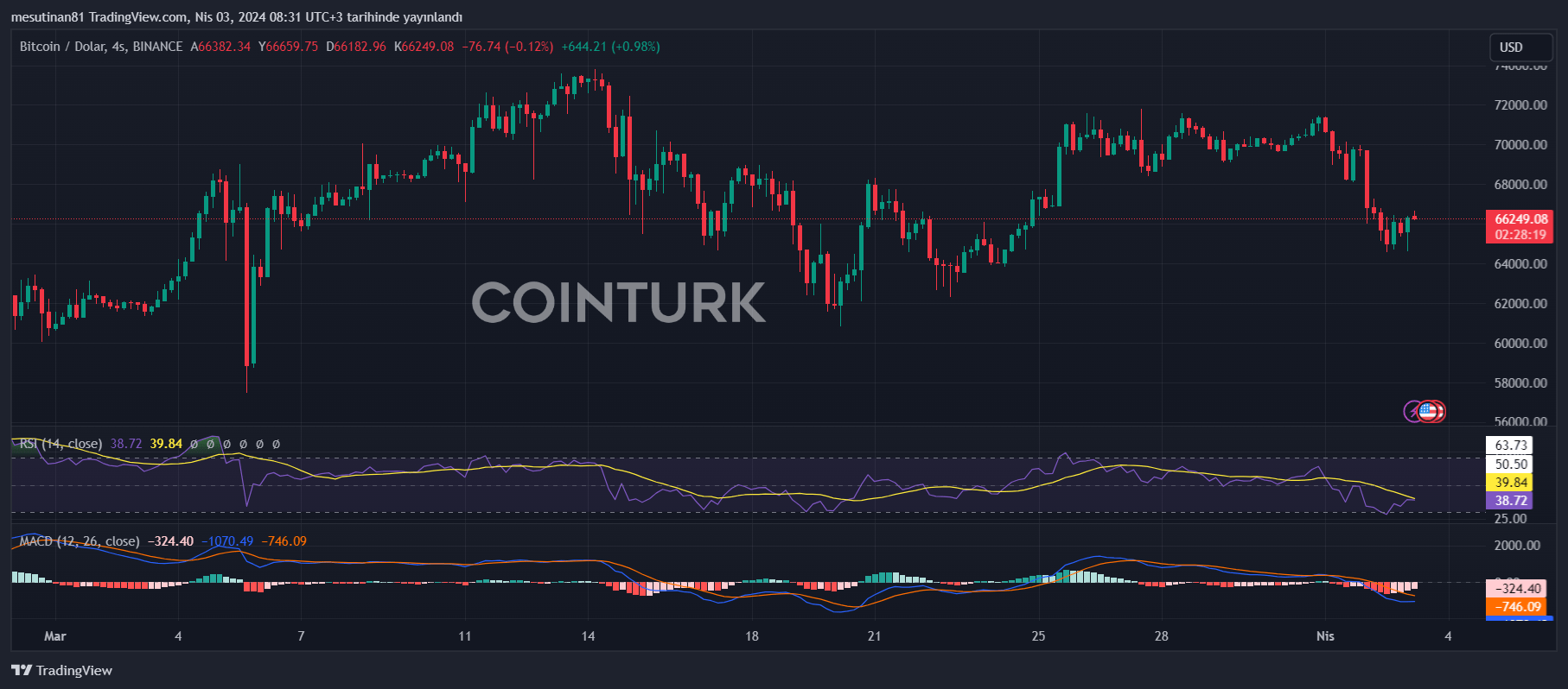 Bitcoin Price Chart