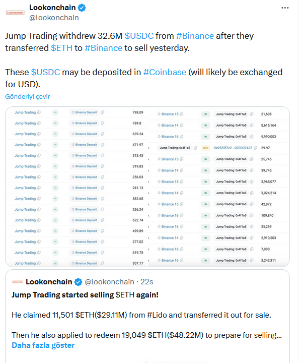 Jump Trading Withdrawal